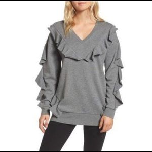 Chelsea28 Ruffle Sweatshirt